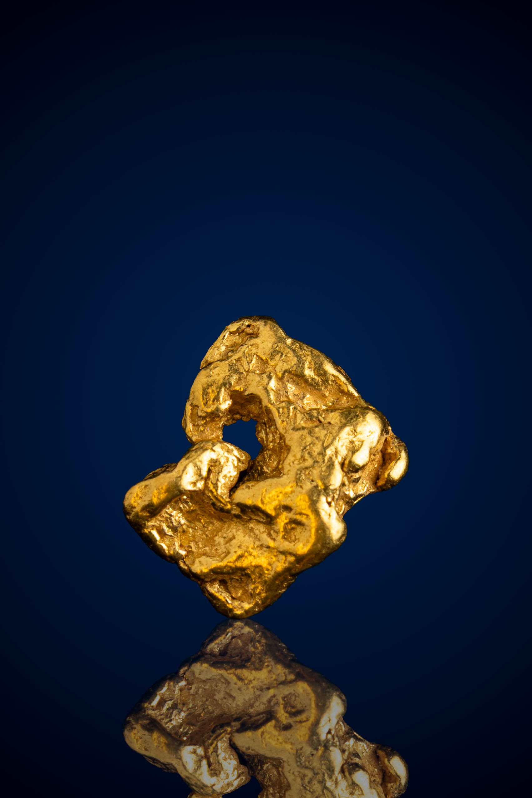 (image for) Gleaming, Buttery Natural Gold Nugget - CA - 3.41 grams